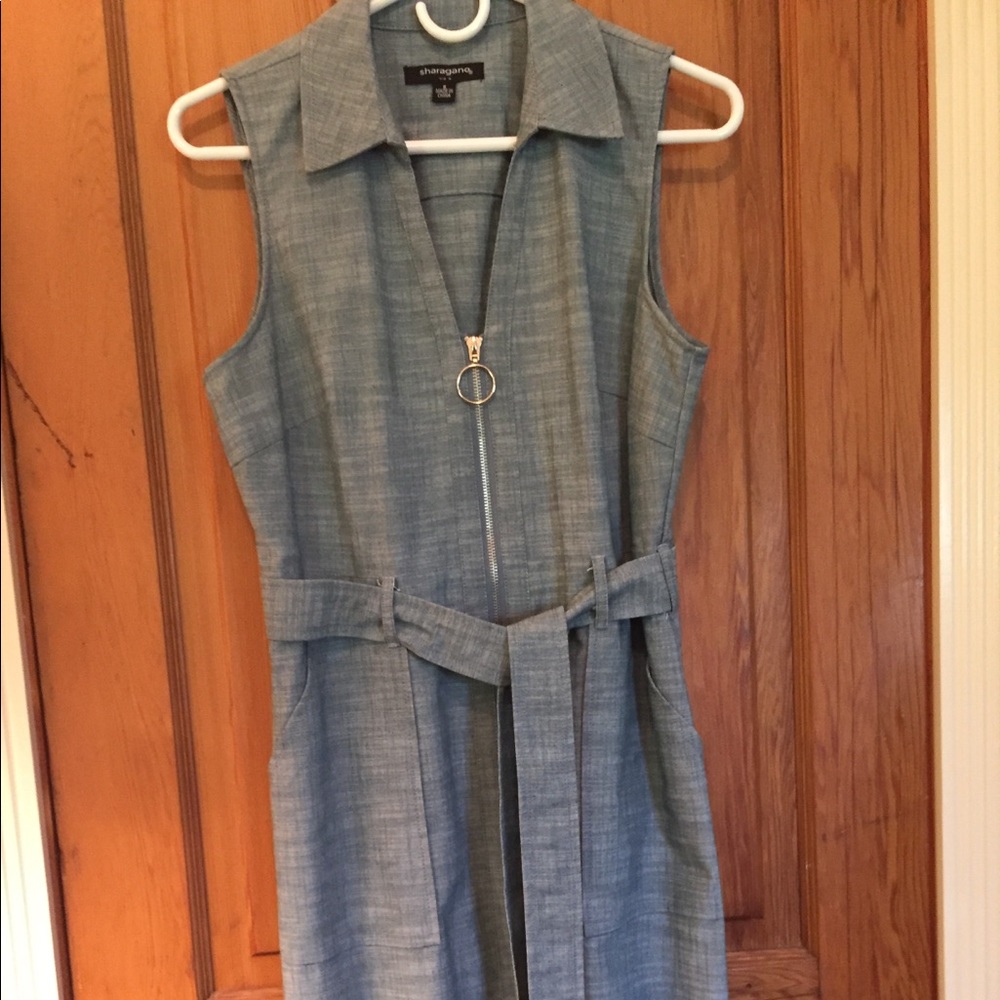 Sharagano sleeveless dress